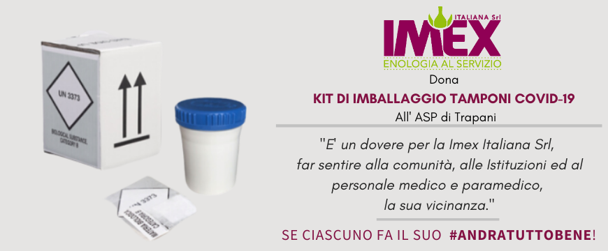 imex dona i kit tampone copertina